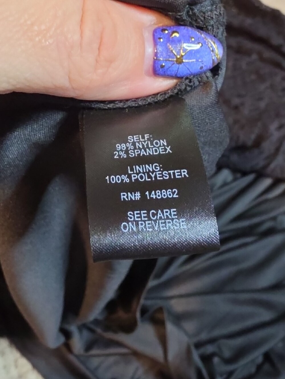 torrid Black Lace Trim Midi Dress - Picture 4 of 4